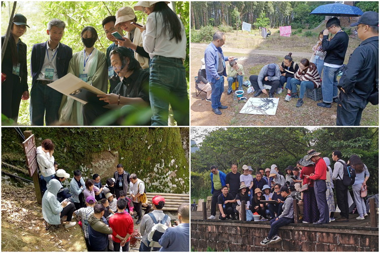 14 陳鵬等老師帶學員外出寫生.jpg 14 陳鵬等老師帶學員外出寫生.jpg